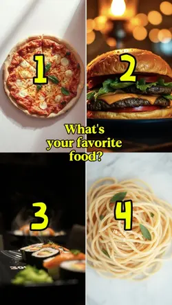 Your favorite food