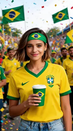 Brazil fans