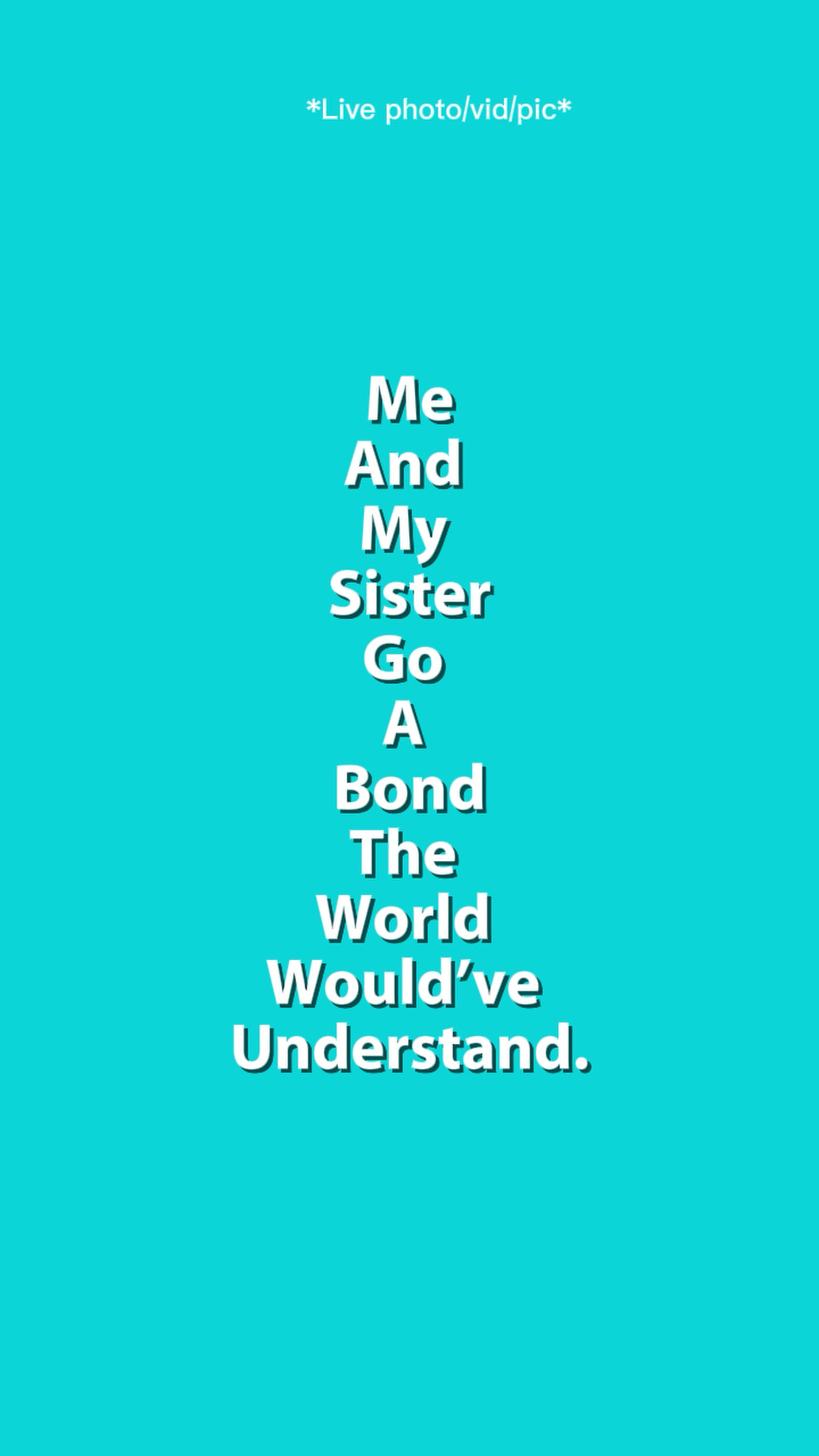 ICH und meine Schwester 