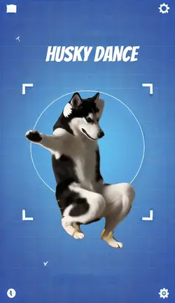 HUSKY DANCE MEME