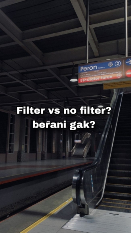 Filter vs no filter