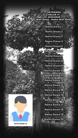 PERPISAHAN 20 SISWA
