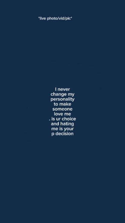 personality