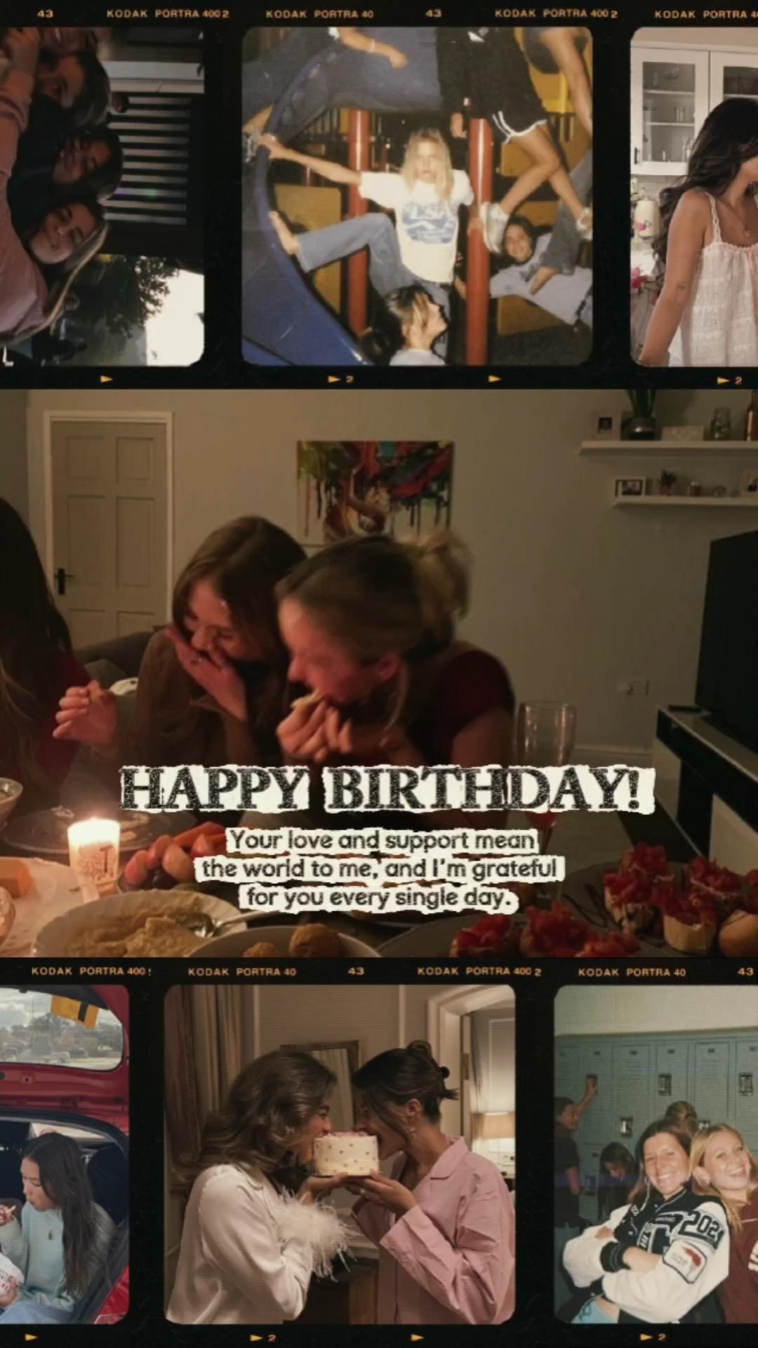 happy birthday slide