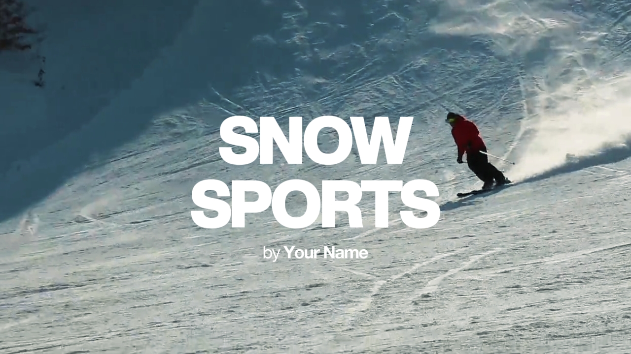 Schneesport