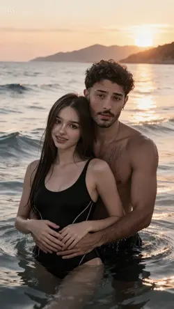 Couple BomanticBeach