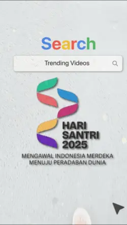 Template hari santri