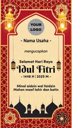 UCAPAN IDUL FITRI