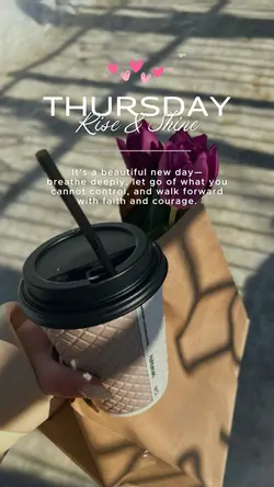 Thursday Morning 🌞