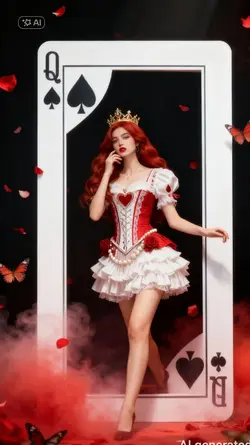 card crown queen