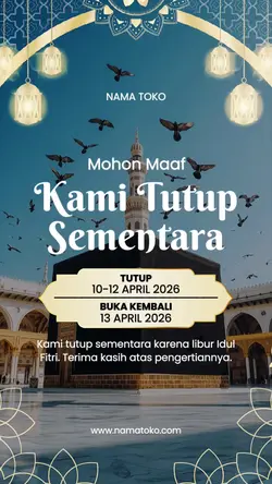 tutup idul fitri