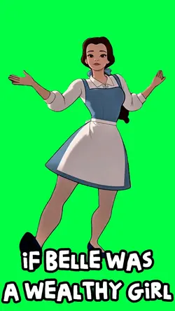 BELLE RICH GIRL MEME