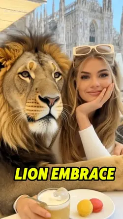 Lion Embrace