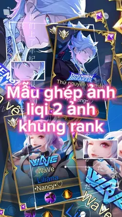 Mẫu ghép ảnh liqi