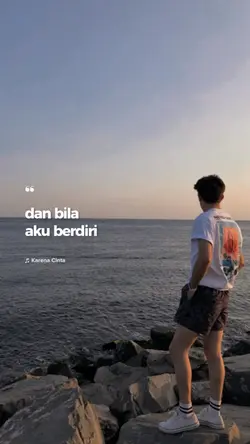 dan bila aku berdiri