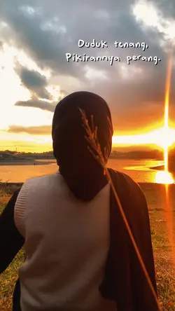 Duduk tenang pikiran