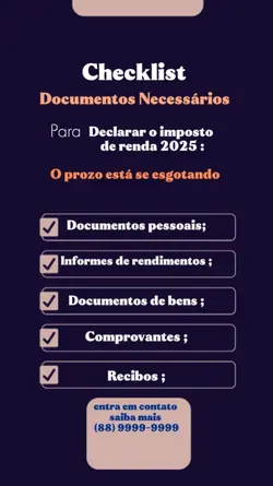 Imposto renda 2025