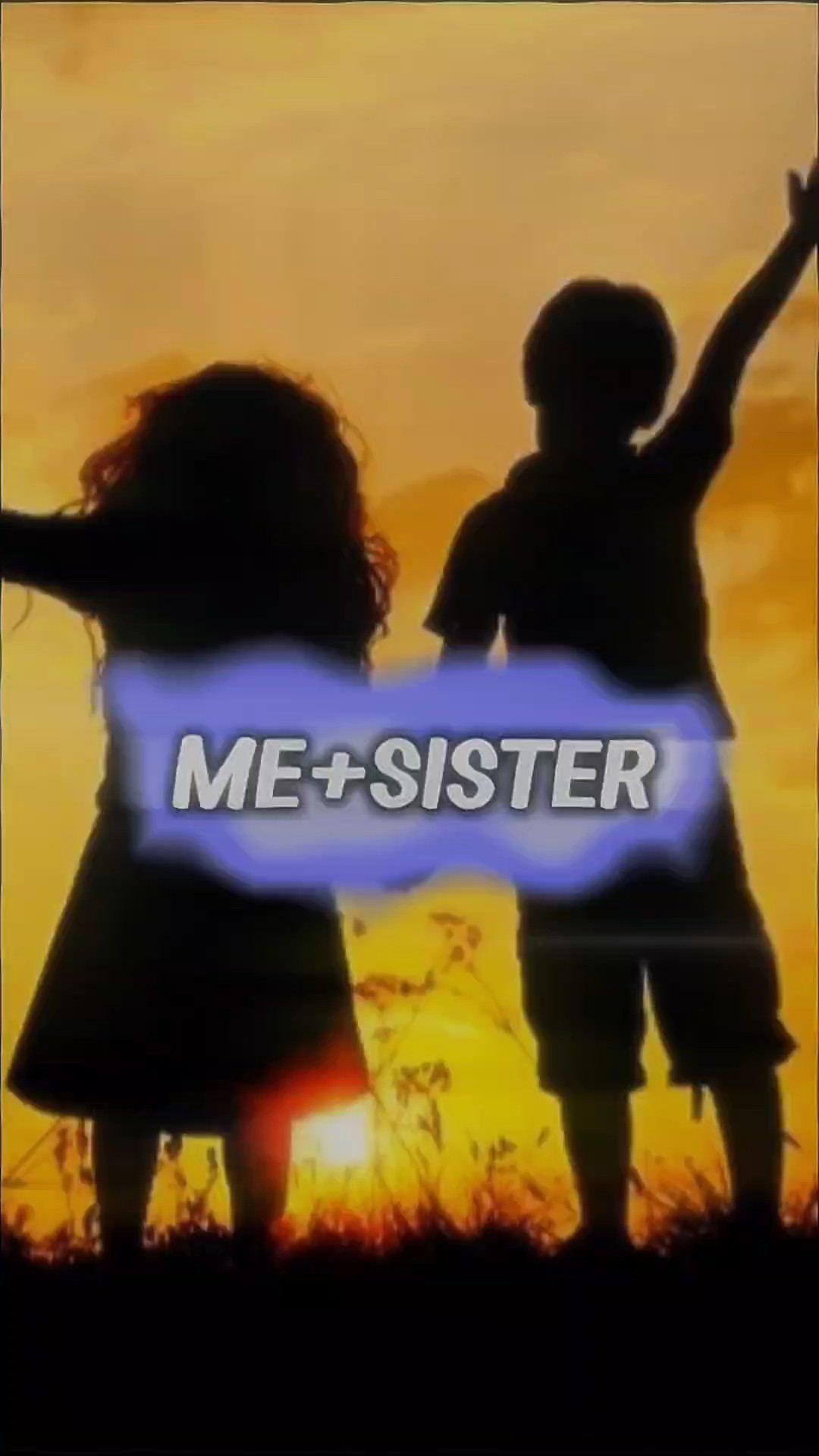 ME + SCHWESTER VORLAGE