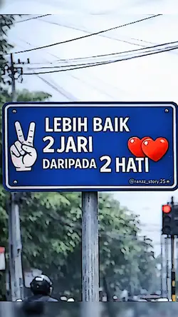 lebih baik dua jari