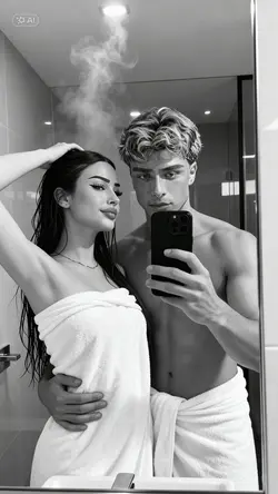 Selfie im Badezimmer