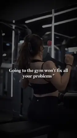 going to the gym
