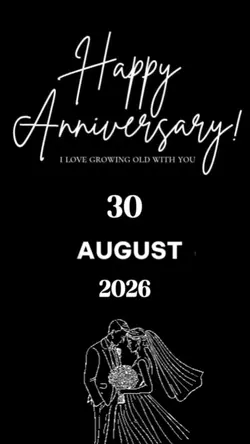ANNIVERSARY 30 AGST 