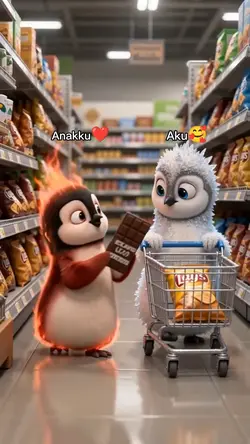Trend pinguin viral