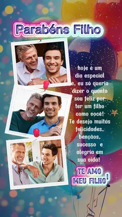 Parabéns Meu Filho
