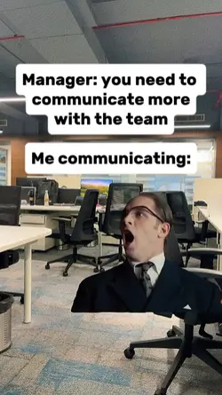 Manager: you need to