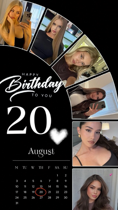 HBD 20 AUGUST 