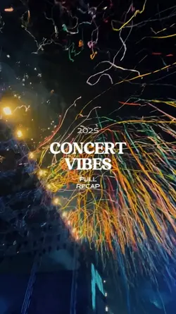 2025 Concert vibes