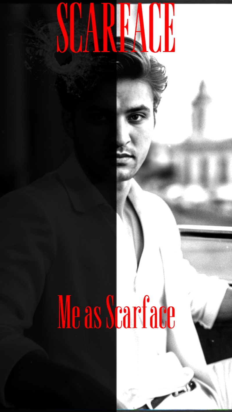 Me as Scarface