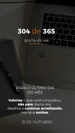 Último dia de Outubr