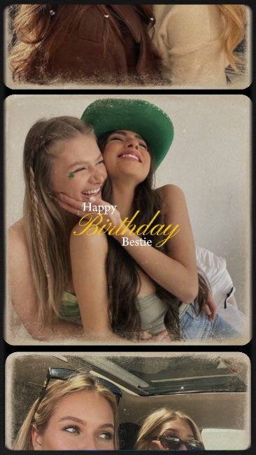 Mejor amiga de cumpleaños