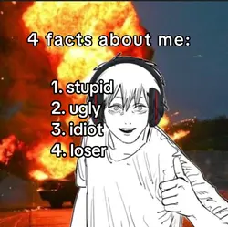 4 facts about me 