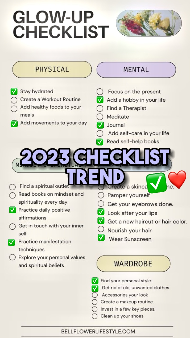 2023 checklist✅