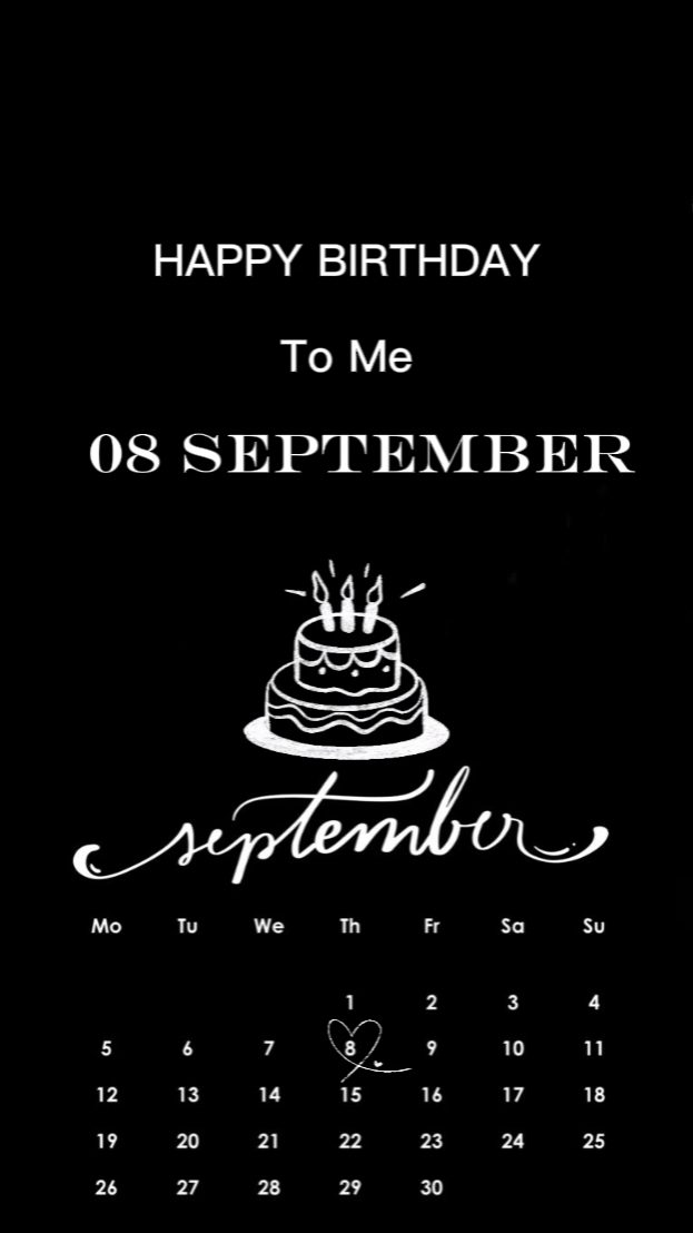 HBD 8 SEPTEMBER 2026