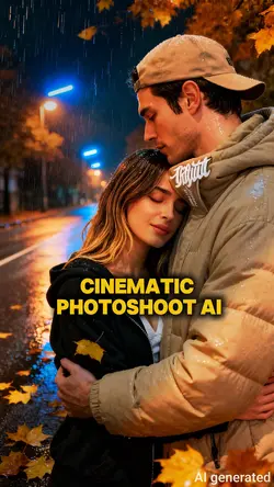 Regen Herbst Fotosho