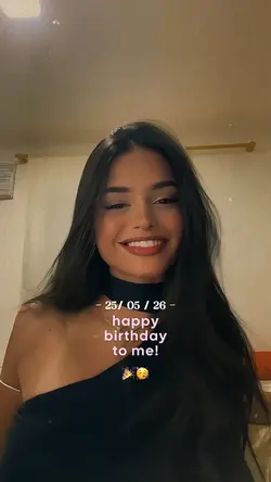 happy birthday to me