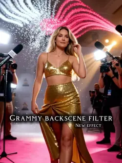 Grammy backscene