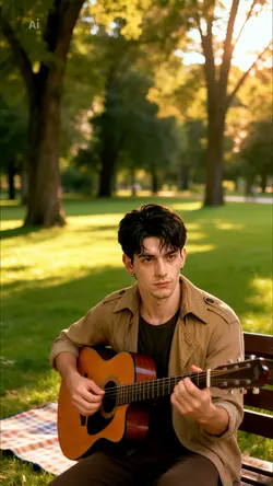 PLAYING GUITAR