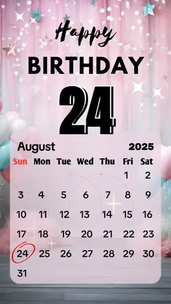 hbd 24 August 2025
