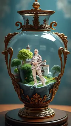 miniatur botol