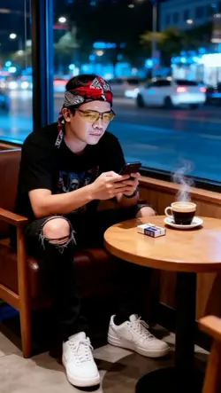 gelas yg retak