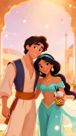 Aladdin and jasmine