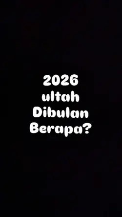2026 Ultah 