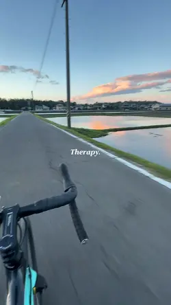 Cycling is therapy