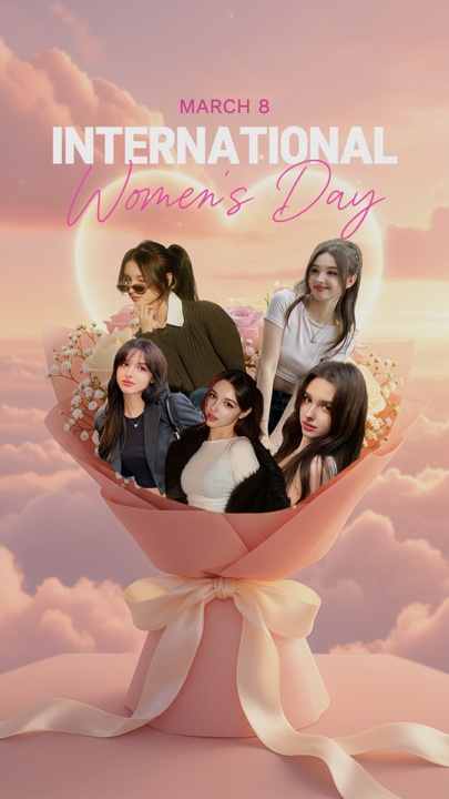 FELIZ DIA DAS MULHERES