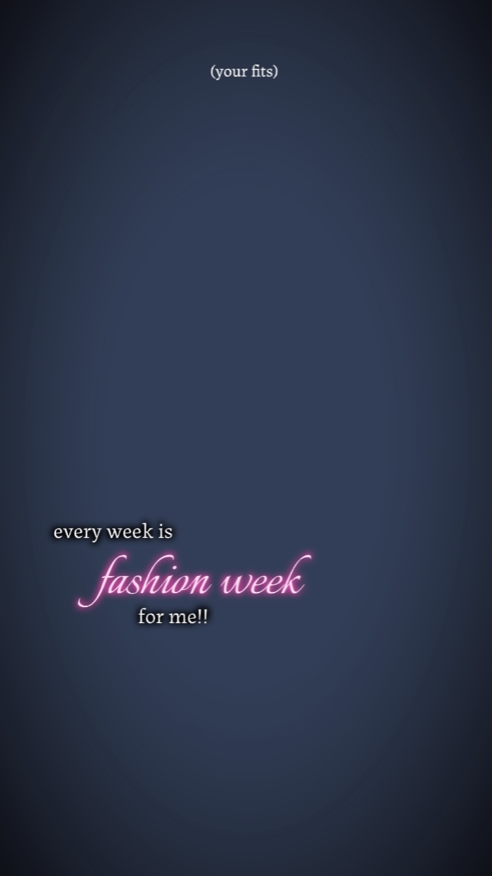 fashion week