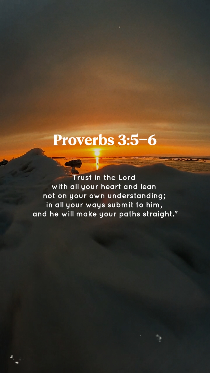Proverbios 3: 5-6